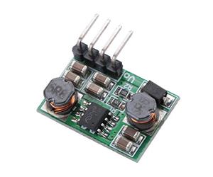 Lazmin112 Module Convertisseur de Tension Step Boost pour Alimentation de Planche à Pain, Carte de Développement MCU, Montée et Descente Automatiques de 0,9 à 6 V à 3 V