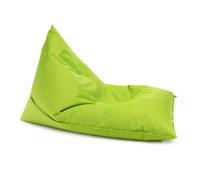 Lazy Pouf en tissu polyester, imperméable et anti-déchirures, pour intérieur et extérieur, 80x130 cm,Vert Olive Nc1 Ecopuf