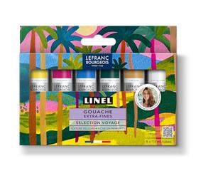 LB LINEL GOUACHE EXTRA-FINE SET 6X14ML VOYAGE