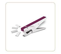 LB Office 8282 EB-20F - Agrafeuse manuelle Bureau ou Maison - Pour agrafes 24/6-26/6-20 feuilles - Inox - Qualité semi-pro
