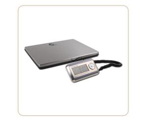 LB OFFICE 8371 Pro e-200, Pèse-colis, Balance Postale, 200 kg, Ecran déporté, Tout Inox
