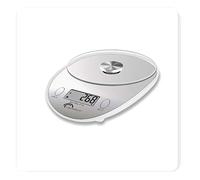 LB Office HBP 900 Postale Pèse lettre, 5 kg / 1 g, Verre trempé, Blanc