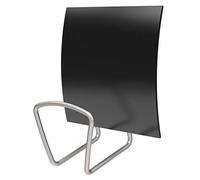 lba - Patère Magnétique - PMPROMAG - Acier - Noir - Porte Manteau - 8x6.5x14.5 cm - Charge 5kg - Patère Murale Magnétique