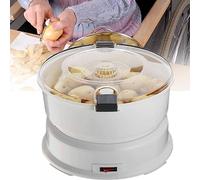LBLFEBD Éplucheur de Pommes de Terre Électrique 1kg - Machine Automatique à Une Touche avec Verrouillage de Sécurité, Nettoyage Facile, Idéal pour Repas en Famille