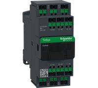 LC1D09ABD - Contacteur de puissance LC1D 4 kW, 9 A, 400 V AC3, 24 V CC, clip