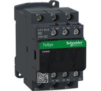 LC1D12BD - Contacteur de puissance, TeSysD, 1NC, 3+1NO, 5,5kW, 12A