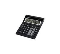 LCD 612 SD Calculatrice de bureau noir Ecran: 12 à pile(s) (l x H x P) 212 x 42 x 162 mm