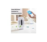 Lcd digital air quality monitor pm2. 5 / tvoc / hcho / co2 détecteur outil d'analyse de gaz