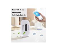 LCD Moniteur qualité de l'air PM2,5 / TVOC / HCHO / CO2 Détecteur de gaz Analyseur outil