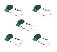 Lckiioy Lot de 5 détecteurs de métaux simples de moins de 60 mm, utilisés pour le soudage électronique du kit, capteur métallique Summer DC 3-5 V