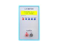 LCR Meter Compteur L/C portatif Compteur d'inductance et de capacité Pont numérique Table LCR Affichage LCD jaune Compteur d'inductance et de capacité