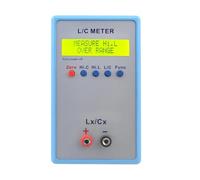 LCR Meter LC200A Inductance et Capacimètre Jauge de Test de Pont Numérique Table LCR Affichage LCD Jaune Testeur Multimètre L/C