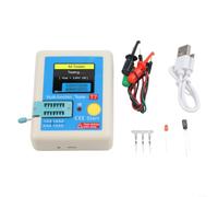 LCR-T7 Testeur de transistor avec écran TFT de 3,5" pour NPN pour pnp MOSFET IGBT ESR LCR mesure diode résistance condensateur