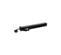 LCS³ - Unité de distribution secteur (rack-montable) - CA 230 V - 3.7 kW - monophasé - entrée : CEE 7/7 - connecteurs de sortie : 6 (6 x Type E) - 1U