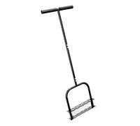 Ldbuejiaja Aérateur de jardin puissant avec 14 points renforcés et élimination automatique du sol avec double ressort pour une herbe plus saine. Aérateur de jardin antidérapant