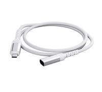 Ldbuejiaja Câble de connexion de type C mâle femelle pour caméras solaires, charge rapide pour caméra de surveillance extérieure, câble de type C mâle femelle