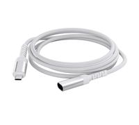 Ldbuejiaja Câble de connexion de type C mâle femelle pour caméras solaires, charge rapide pour caméra de surveillance extérieure, câble de type C mâle femelle