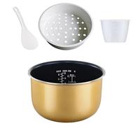 Ldbuejiaja Casseroles intérieures de rechange pour cuisinière électrique, tailles 3 L, 4 L, 5 L, surfaces résistantes aux rayures, conductivité thermique optimisée, casseroles intérieures de rechange