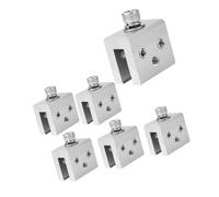 Ldbuejiaja Lot de 6 pinces de toit pour toit en métal, pince pour câble thermique, pare-neige, panneau solaire, U