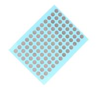 Ldbuejiaja Lot de 96 patchs de réparation conducteurs de 6 mm pour boutons de télécommande et de manettes de jeu