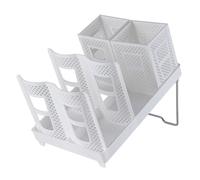 Ldbuejiaja Porte-boissons multifonction pour tasses à café et dosettes, étagère de rangement de cuisine pour café