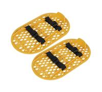 LDDIFHWW Chaussure de Finition Béton avec Semelle à Structure Ajourée Surchaussure Légère pour Polisseur de Surface Fixation Réglable Adaptée à la Rénovation de Sols