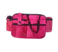LDDIFHWW Sac Banane pour Soignants, Sacs, Ceintures Porte-Outils pour Soignants, Sacs pour Matériel de Travail, Ceintures de Rangement, Rose Rouge