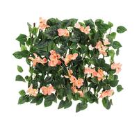 Ldduopp Clôture Extensible pour | Faux lierre pétunia décoratif artificiel - Haie en feuilles artificielles - pour Balcon Cour Jardin Terrasse Parterre Pelouse Escalier Mur