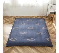 LDLCYCN Housse De Matelas Futon avec Fermeture Éclair Queen Housse De Futon pour Matelas Sol Japonais Protège-Matelas Anti-Poussière Housse pour Futon Lavable pour Chambre,M,135x200cm