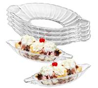LDXDRU Lot de 6 coupelles en verre de 180 ml | Petits bols à dessert transparents pour fruits, yaourts, brownies, collations