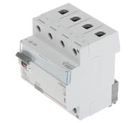 LE-411708 Disjoncteur différentiel triphasé, type AC 30 mA 40 A LEGRAND