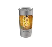 Le baiser de Gustav Klimt Gobelet isotherme en acier inoxydable double paroi