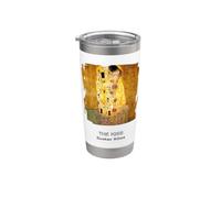 Le baiser de Gustav Klimt Gobelet isotherme en acier inoxydable double paroi
