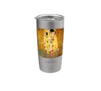 Le baiser de Gustav Klimt Gobelet isotherme en acier inoxydable double paroi