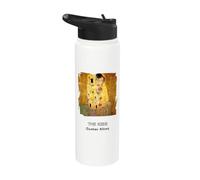 Le baiser de Gustav Klimt Stainless Steel Insulated Water Bottle