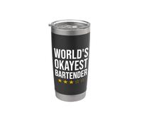 Le bar à barman le plus cool de Funny World Gobelet isotherme en acier inoxydable double paroi