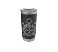Le Cercle Magique du Roi Salomon Sigil Gobelet isotherme en acier inoxydable double paroi