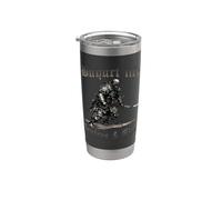 Le chevalier Buhurt T Turnei combat la compétition Buhurt Gobelet isotherme en acier inoxydable double paroi