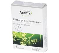 Le comptoir Aroma - Recharge de céramiques pour bracelet diffuseur x3 Bracelet 3 pc(s)