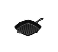 Le Creuset Poêle-grill en fonte émaillée ronde 26 cm noir mat 20183260000422