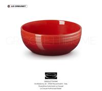Le Creuset - Bol À Céréales Coupe En Grès Émaillé 16 Cm / 0,77L CERISE