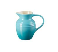 Le Creuset Carafe à petit-déjeuner en grès, 600 ml, 550 g, Bleu Caraïbes, 70903061700002