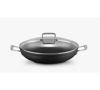 Le Creuset Faitout 51107300010502 Aluminium antiadhésif avec couvercle 30 cm Anthracite/Argenté