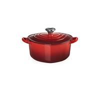 Cocotte Rond 20 cm Le Creuset Fonte 21401200602455 Cerise
