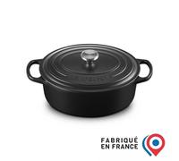 LE CREUSET Cocotte en Fonte émaillée 33 cm Noir Mat