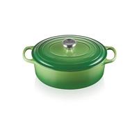 Le Creuset Cocotte en Fonte Émaillée Signature avec Couvercle, 29 cm, Ovale, 4,7 L, 4,675 kg, Bamboo, 21178294082430