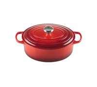 Cocotte Ovale 29 cm Le Creuset Signature Fonte 21178290602430 Cerise