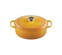 Le Creuset Cocotte en Fonte Émaillée Signature avec Couvercle, 29 cm, Ovale, 4.7 L, 4.675 kg, Nectar, 21178296724430