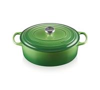 Le Creuset Cocotte en Fonte Émaillée Signature avec Couvercle, 31cm, Ovale, 6,3 L, 5,705 kg, Bamboo, 21178314082430