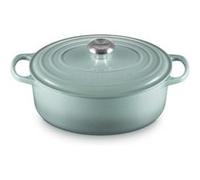 Le Creuset Cocotte ovale Signature 29 cm fonte émaillée 4,7 L Sea Salt